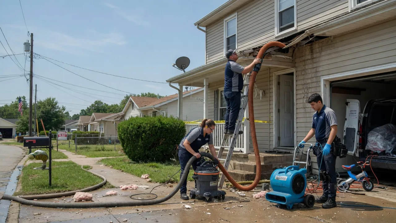 Water Damage Restoration in Danforth, IL near me